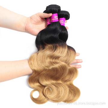 1b 27 ombre color hair  Vendors Free Sample Dropshipping Brazilian Hair Sample hair in stock